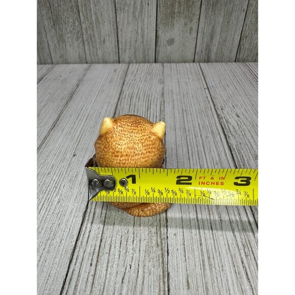 Vtg Harmony Kingdom Pot Bellys "Spanky" Cat Figurine Lil' Mousers 2" Long Gift - Picture 11 of 11